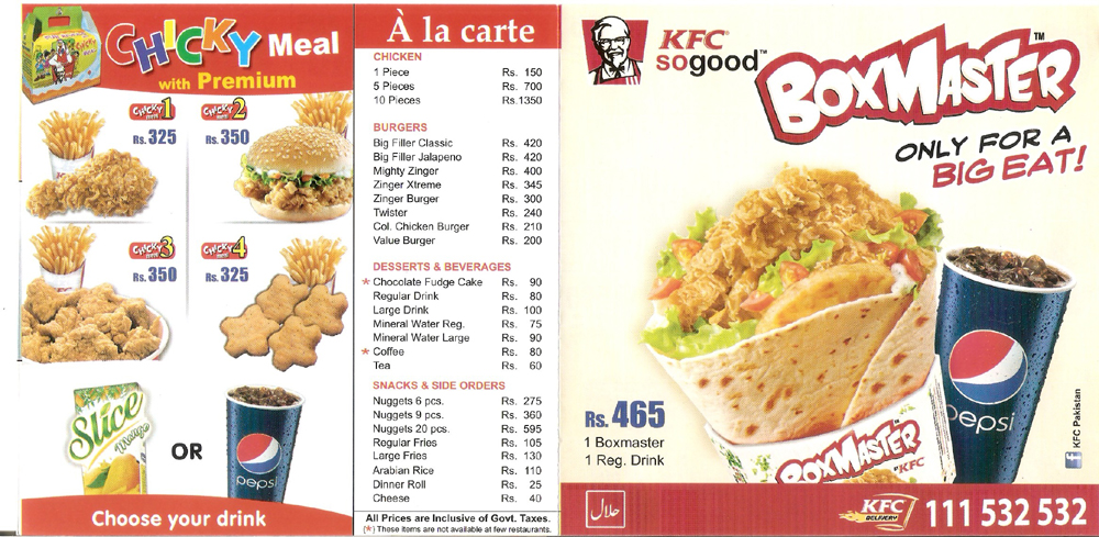 Delivery deals karachi