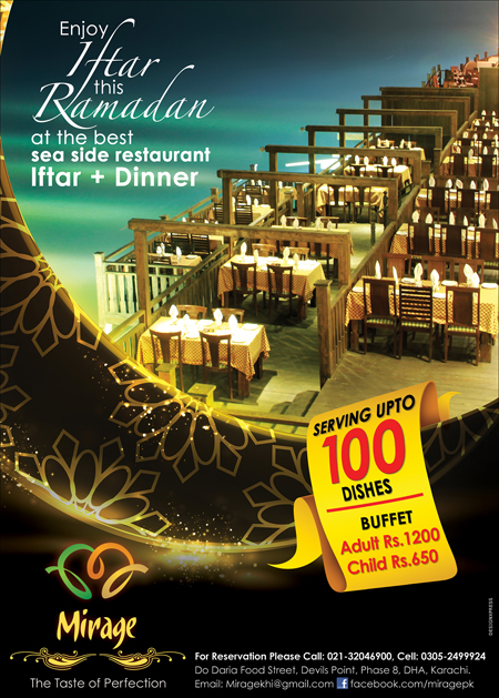 Ramadan deals karachi restaurant