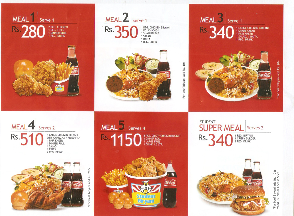 Student biryani ramadan deals 2018